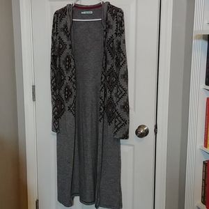 Maurices hooded long cardigan